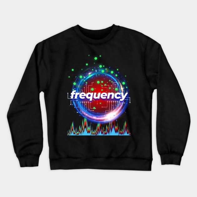 Frequency Crewneck Sweatshirt by DvsPrime8